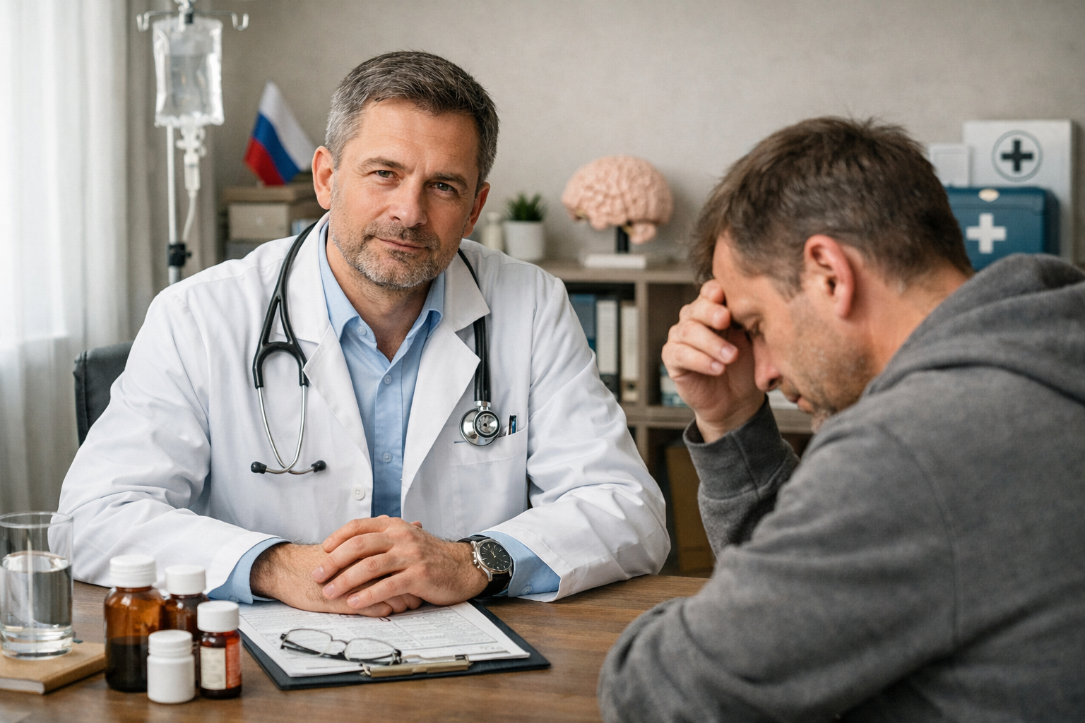 Когда вывод из запоя на дому невозможен: важные противопоказания